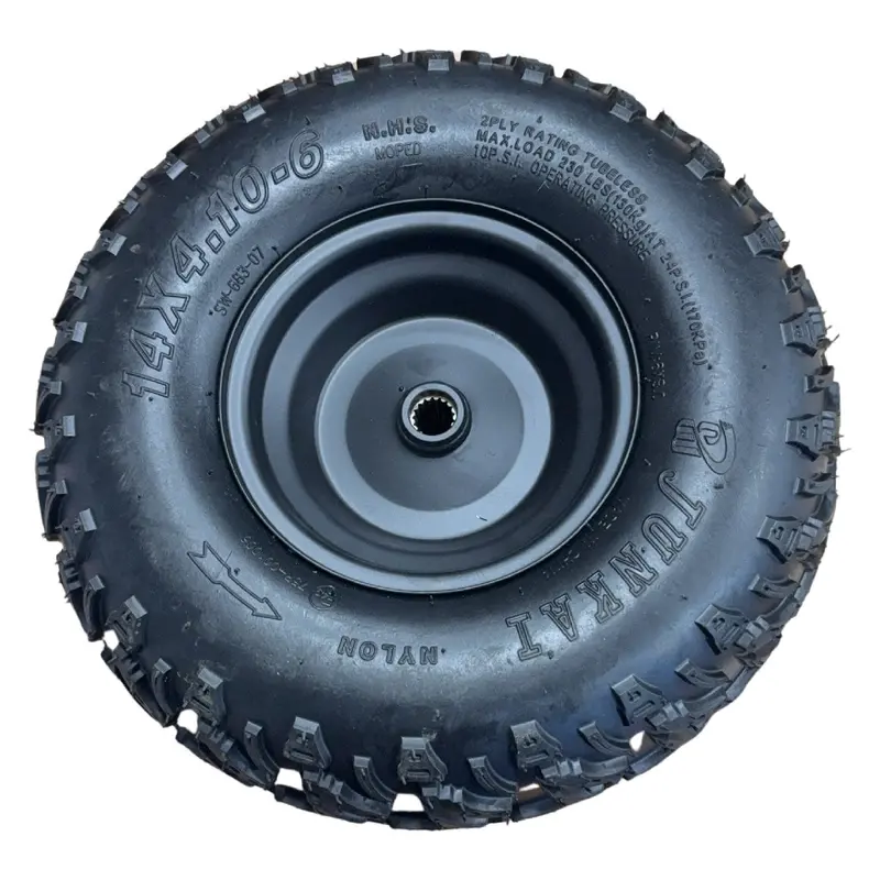 Replacement Wheel For Kids Ride On's - Rear Right Wheel Complete For Onebuggy-Ex2s 6Inch - 104-3179 1
