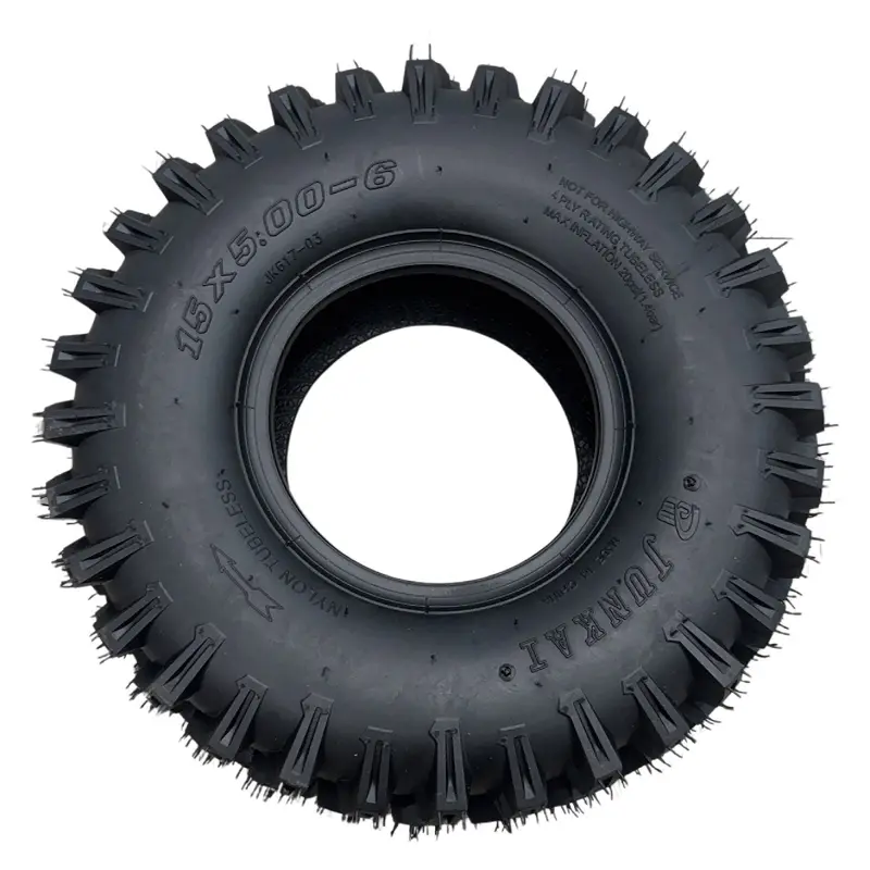 Replacement Wheel For Kids Ride On's - Tubeless Tyre 6 Inch For Utv - 104-3132 1