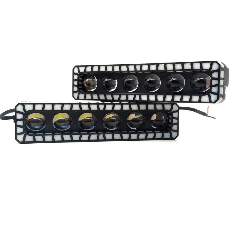 Rgb 4D 6 Smd High Power Bar Light Pair - 5.08 Cm 2