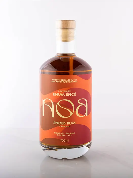 Rhum Épicé Sans Alcool (700Ml) Noa - Monsieur Cocktail 1
