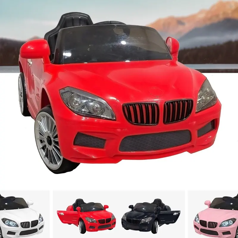 Riiroo 12V Compact Sports Coupe Car 4