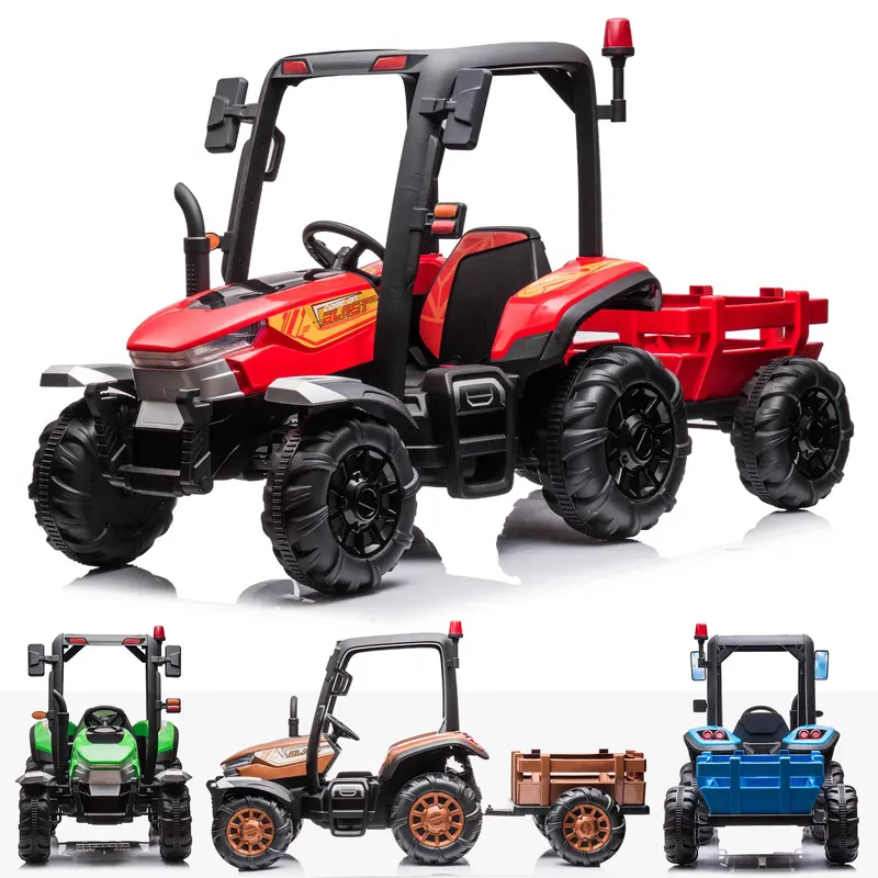 Riiroo 24V Tractor With Trailer 4