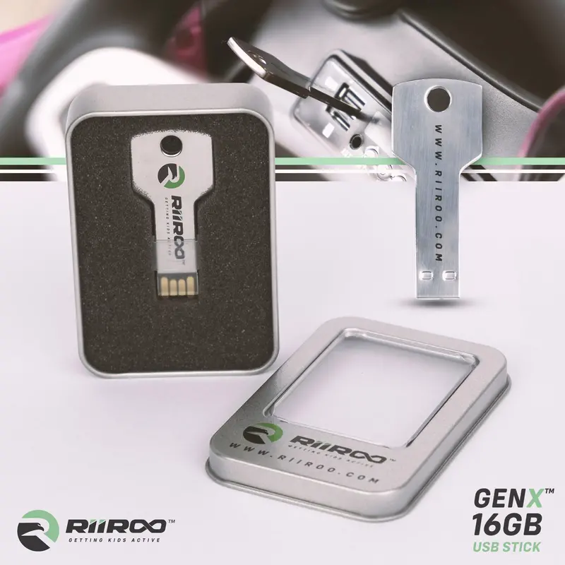 Riiroo™ Genx™ 16Gb Ride On Car Key Shaped Usb Stick - 16Gb 2