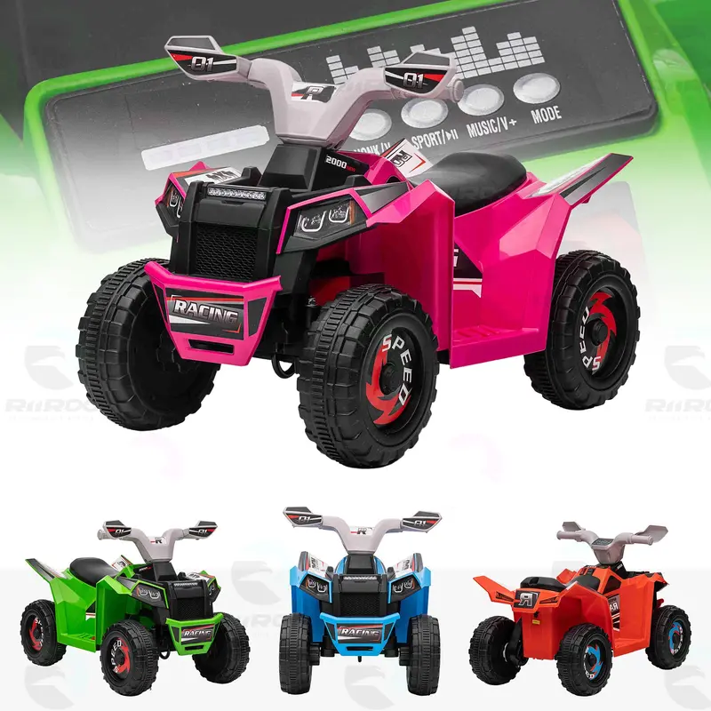 Riiroo Minithunder 6V Quad Bike 2