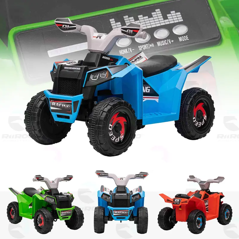 Riiroo Minithunder 6V Quad Bike 3