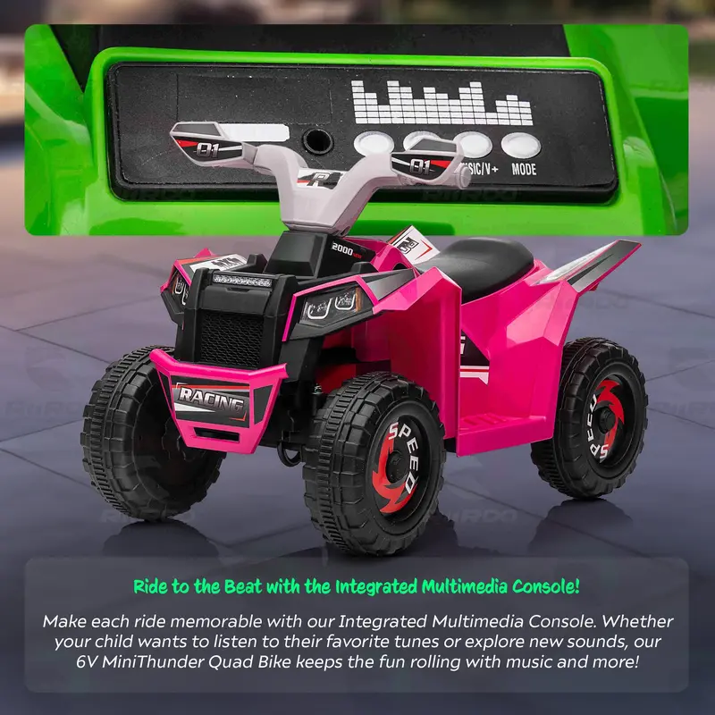 Riiroo Minithunder 6V Quad Bike 3