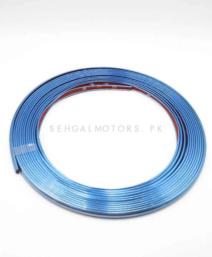Rim Pvc Line Defining Plastic Strip - Blue 1