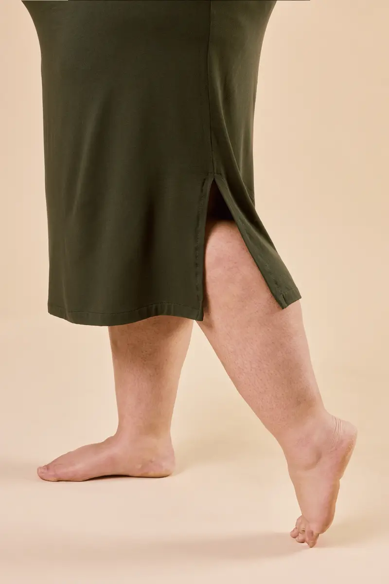 Robe Polo Midi - Romarin 4