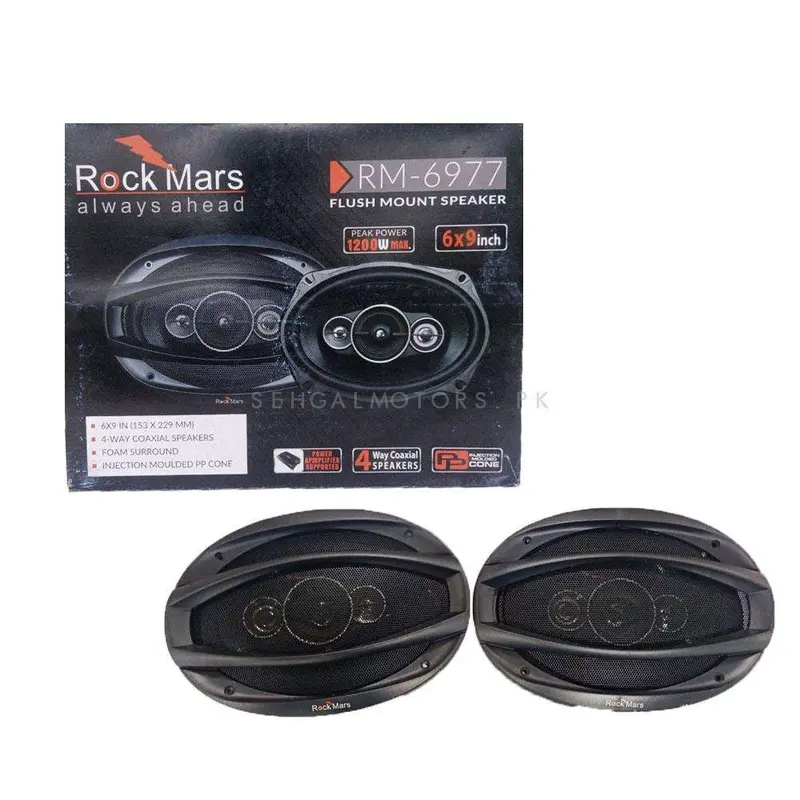 Rock Mars Rm-6977A 6 X 9 4 Way Coaxial Car Speaker 2