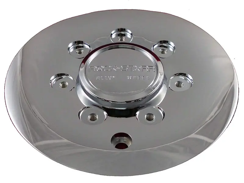 Rock Starr Wheels Chrome Custom Center Cap Chrome (Set Of 1) # Cap515l185 1