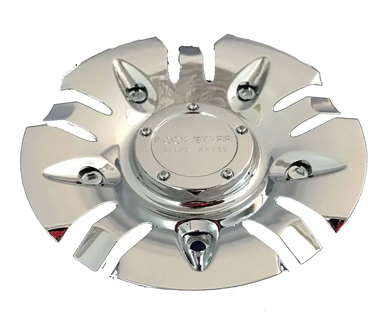 Rockstarr Chrome Wheel Center Cap (Four) New # 410L160 1