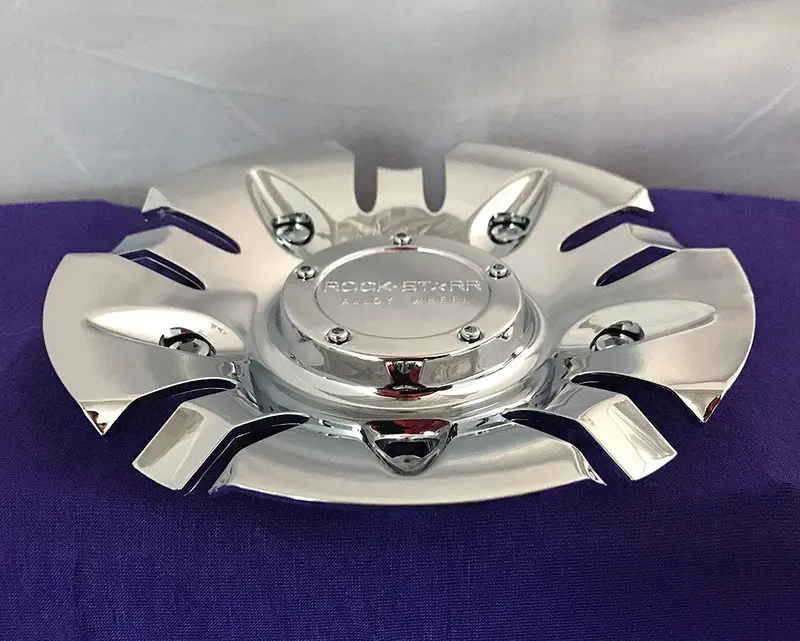 Rockstarr Chrome Wheel Center Cap (Four) New # 410L160 2