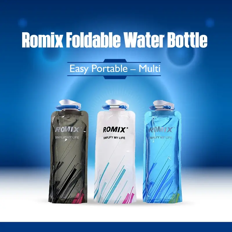 Romix Foldable & Easy Portable Water Bottle – Multi 1