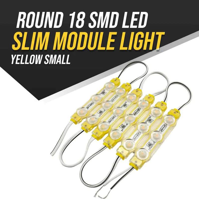 Round 18 Smd Led Slim Module Light Yellow Small 1