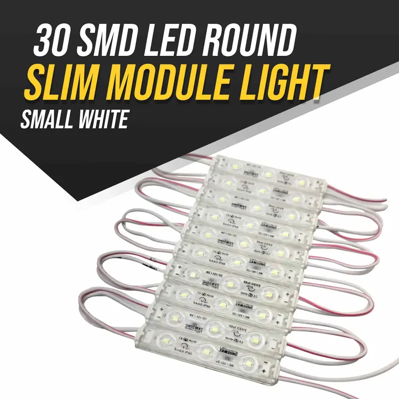 Round 30 Smd Led Slim Module Light Small White 1