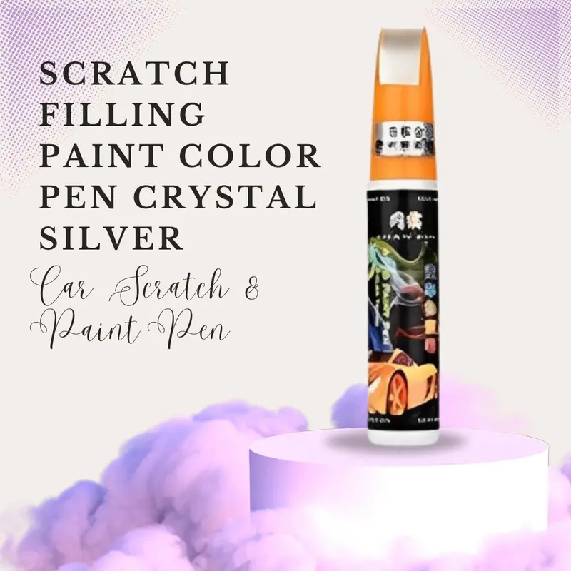 Scratch Filling Paint Color Pen Crystal Silver - Car Scratch & Paint Pen 1