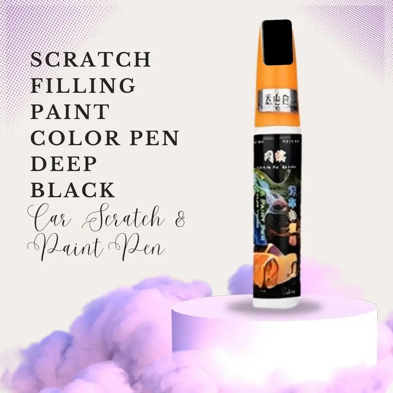 Scratch Filling Paint Color Pen Deep Black - Car Scratch & Paint Pen 1