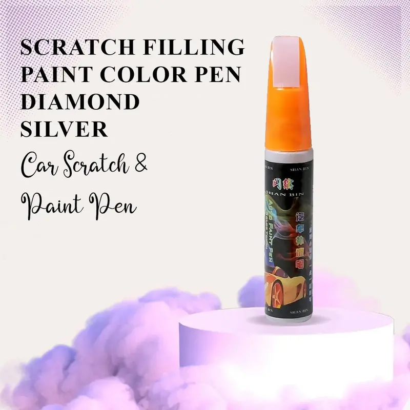 Scratch Filling Paint Color Pen Diamond Silver - Car Scratch & Paint Pen 1