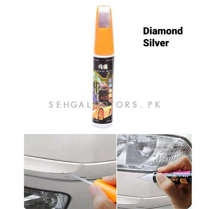 Scratch Filling Paint Color Pen Diamond Silver - Car Scratch & Paint Pen 2