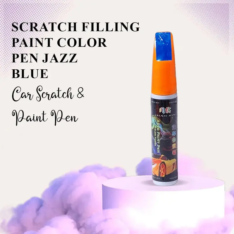 Scratch Filling Paint Color Pen Jazz Blue - Car Scratch & Paint Pen 1
