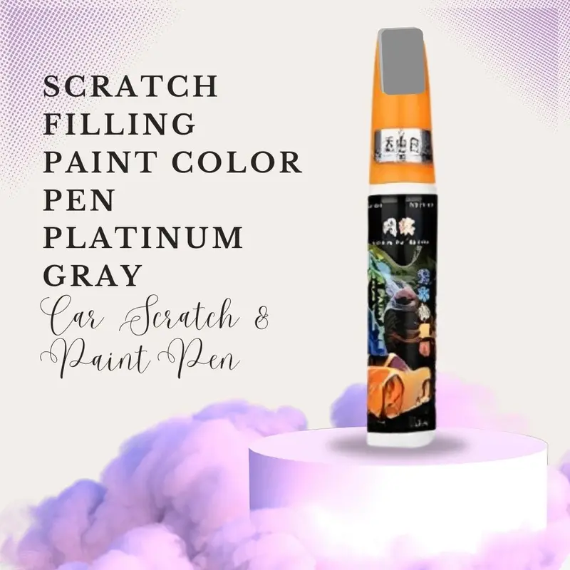 Scratch Filling Paint Color Pen Platinum Gray - Car Scratch & Paint Pen 1