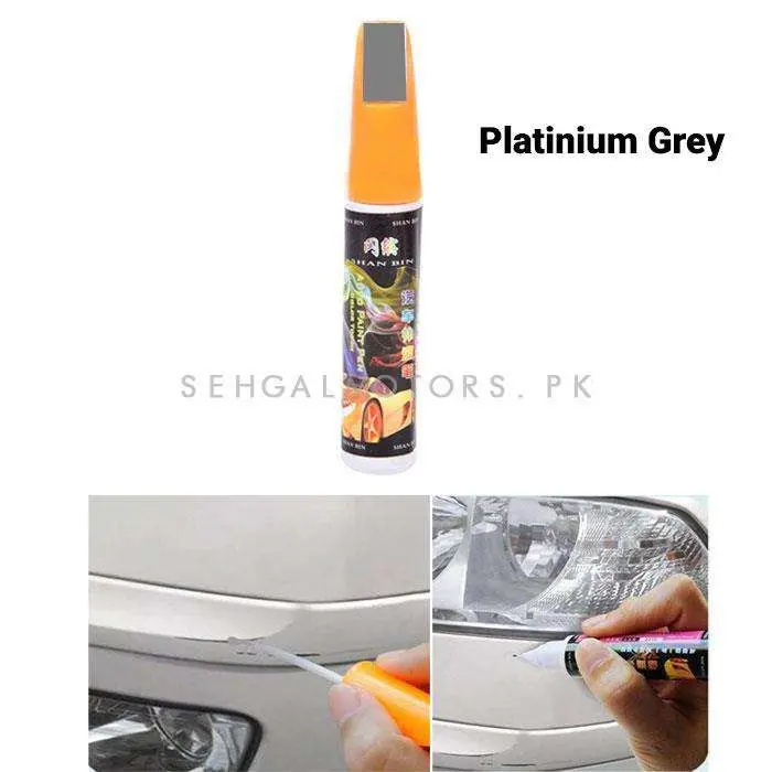 Scratch Filling Paint Color Pen Platinum Gray - Car Scratch & Paint Pen 2
