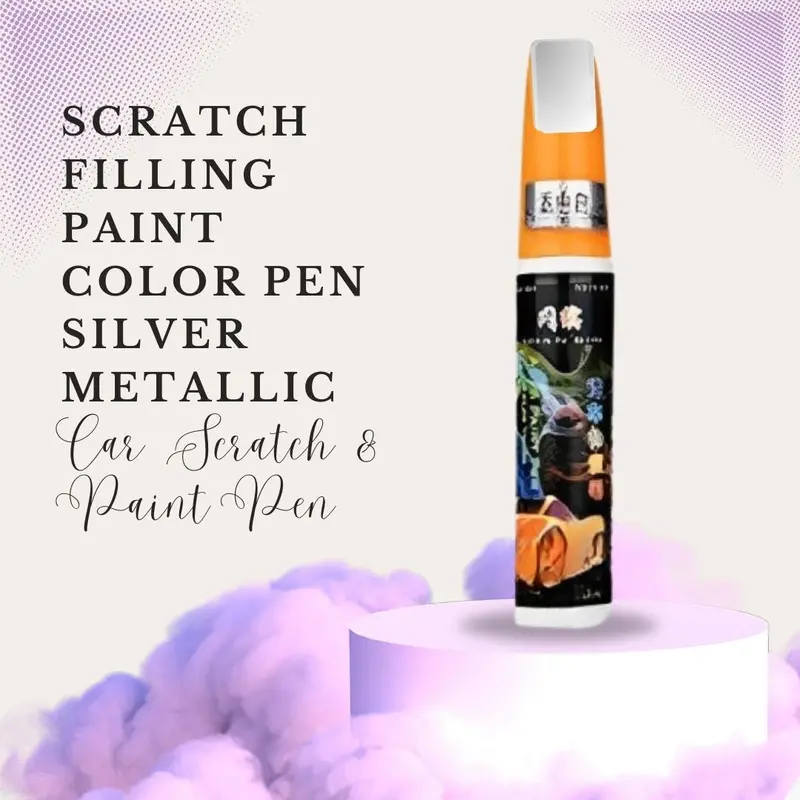 Scratch Filling Paint Color Pen Silver Metallic - Car Scratch & Paint Pen 1