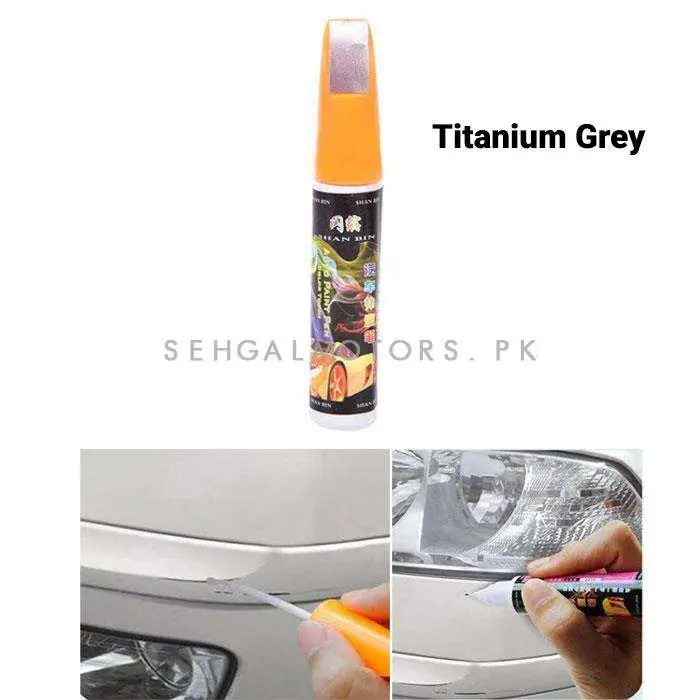 Scratch Filling Paint Color Pen Titanium Gray - Car Scratch & Paint Pen 2
