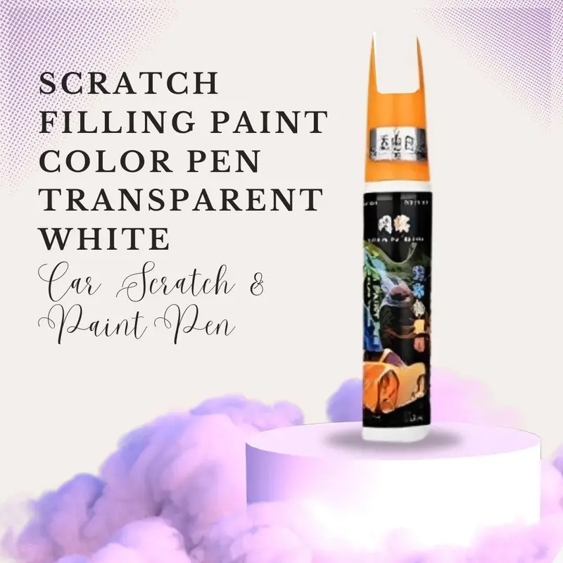 Scratch Filling Paint Color Pen Transparent White - Car Scratch & Paint Pen 1