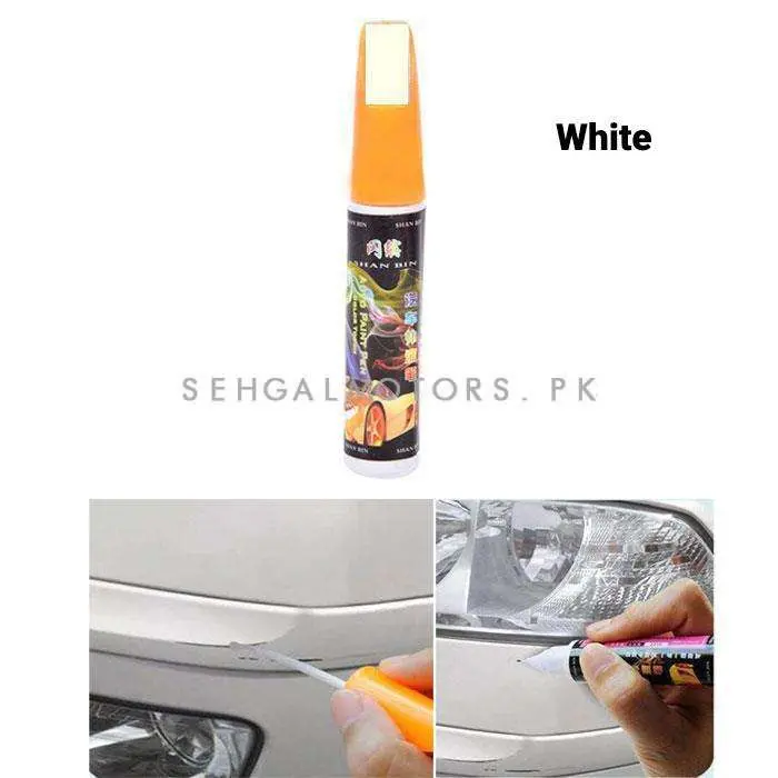Scratch Filling Paint Color Pen White - Car Scratch & Paint Pen 2