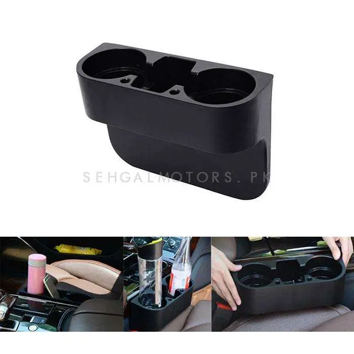 Seat Gap Filler With Cup Drink Holder - Each 1