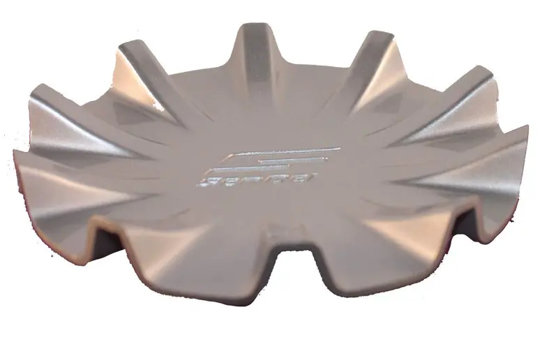 Sendel Silver Custom Wheel Center Cap Set Of Two (2) Pn: S-23 Hede 1