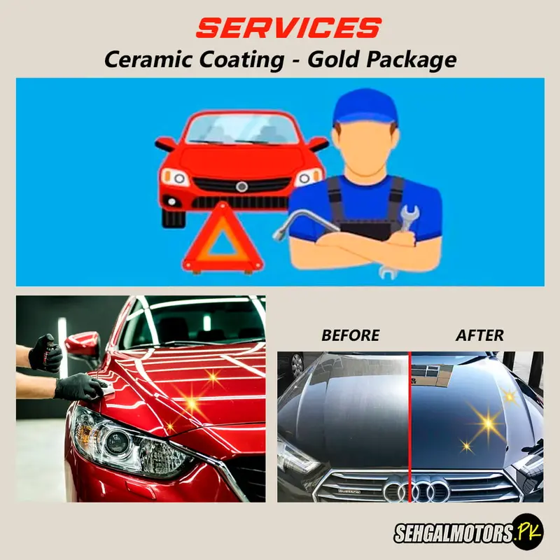 Services - Ceramic Coating - Gold Package 1
