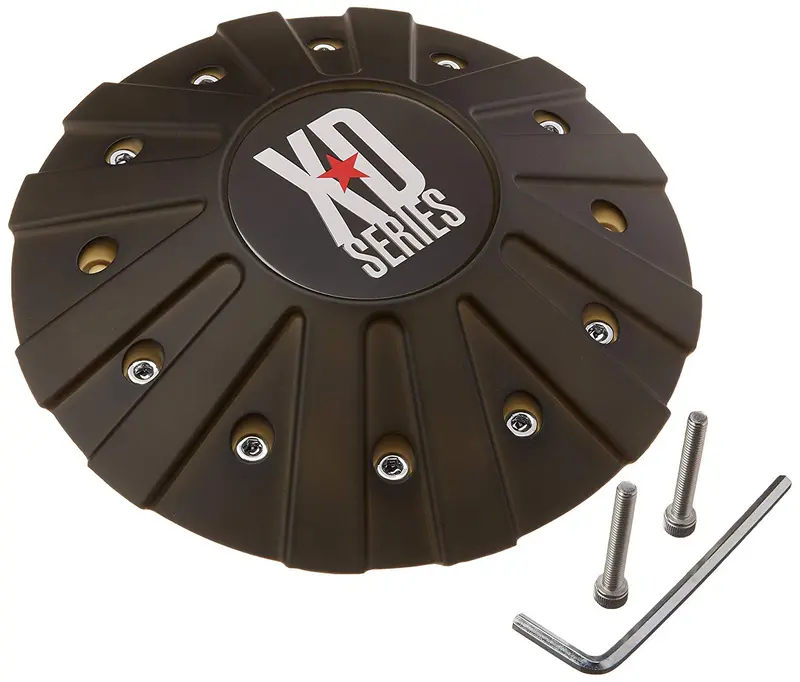 Set Of Four Kmc Xd Wheel Pros 846L215b Wheel Center Cap 1