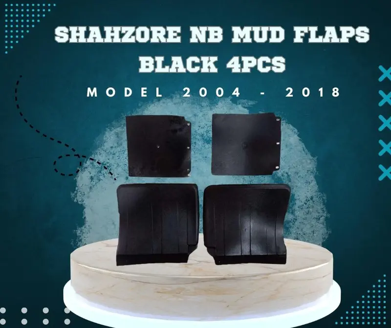 Shahzore Mud Flaps 4Pcs - Model 2004 - 2018 1