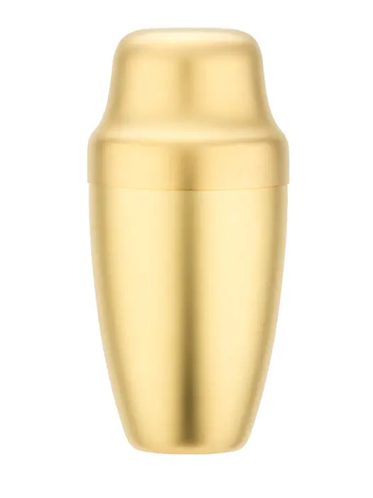 Shaker À Cocktail Club Plaqué Or 500Ml- Yukiwa 2