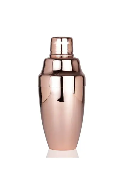 Shaker À Cocktail Jumbo Plaqué Rose Or 800Ml- Yukima 1