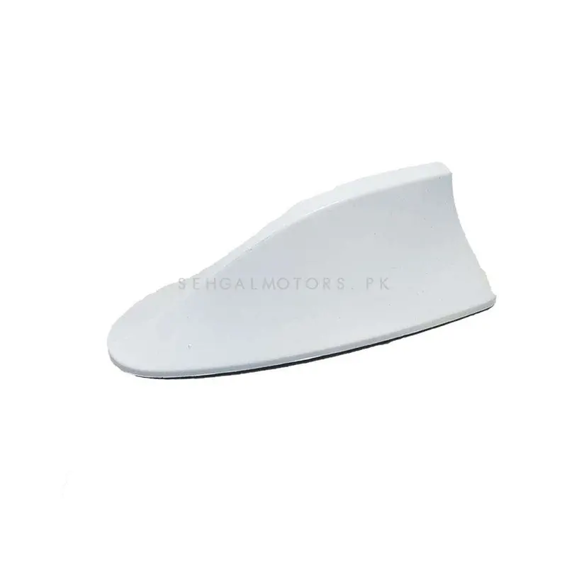 Shark Fin Car Antenna Stylish Decorative Purpose Pearl - Unpainted 2
