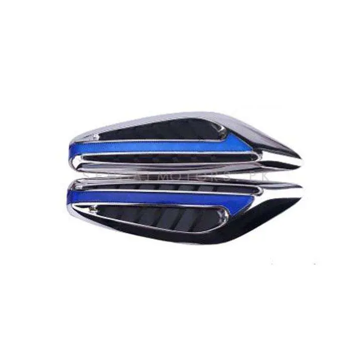 Side Fender Indicator Ferrari Style - Blue - Auto Car Led Fender Turn Signal Side Marker Light Lamp Indicator 2