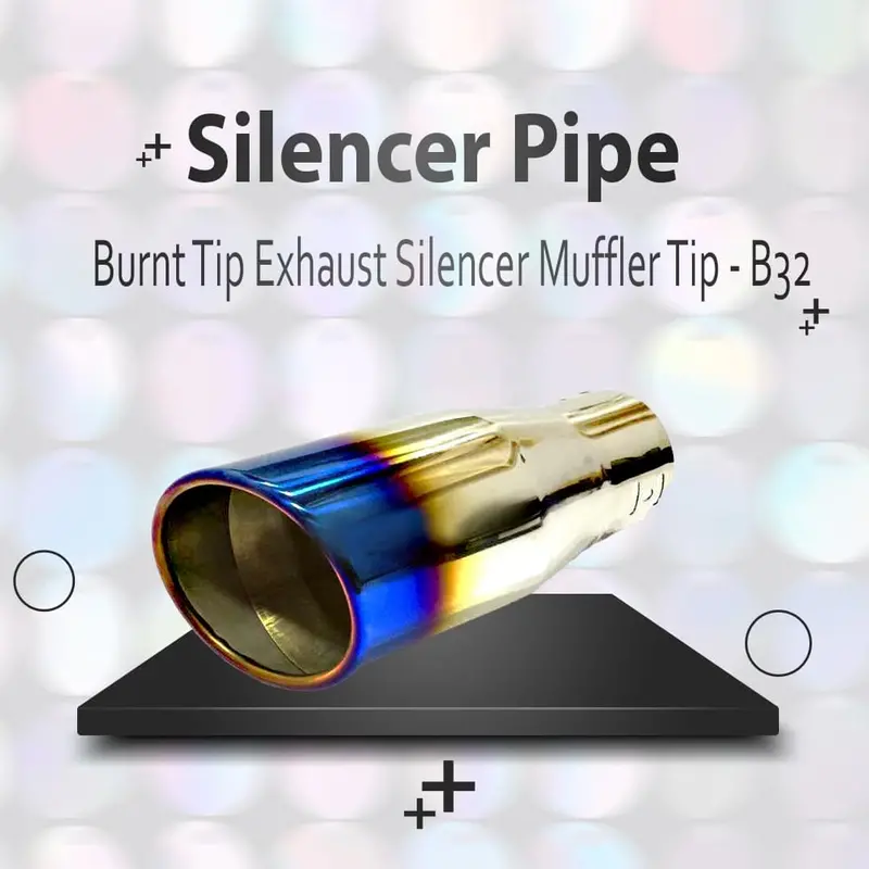 Silencer Pipe Burnt Tip Exhaust Silencer Muffler Tip - B32 1