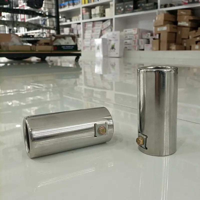 Silencer Tip Steel Chrome-Medium 1