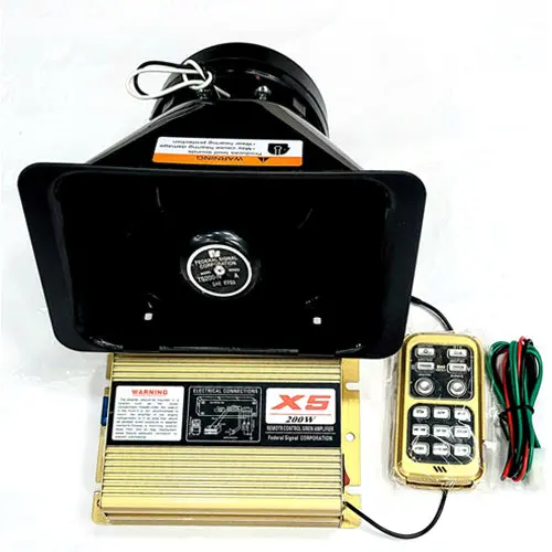 Siren 200W With Pa System 1