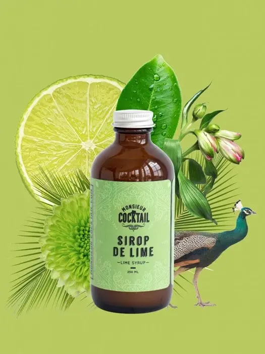 Sirop À La Lime - Monsieur Cocktail 1