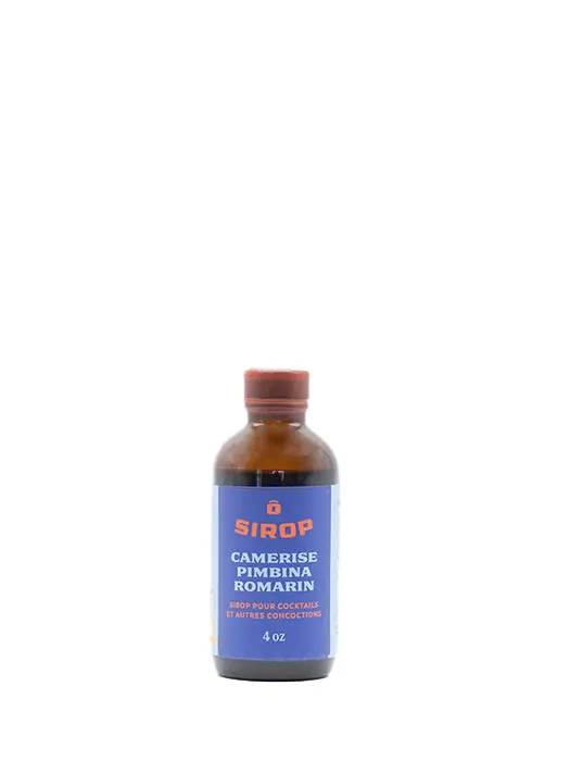 Sirop Camerise Pimbina Romarin – Ô Sirop 1
