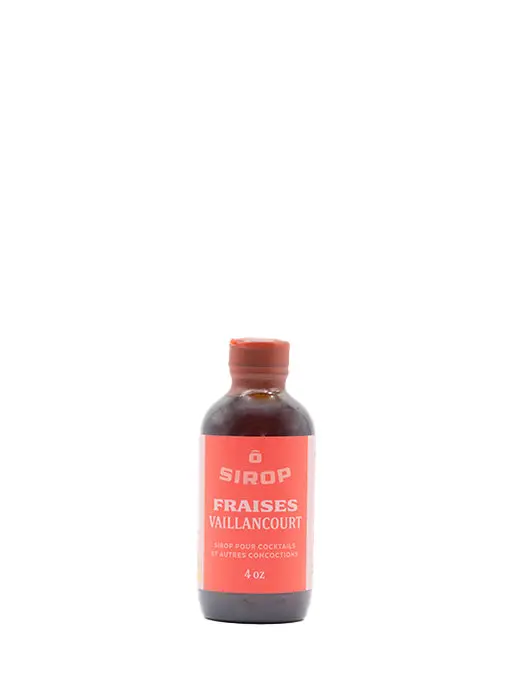 Sirop Fraise – Ô Sirop 1