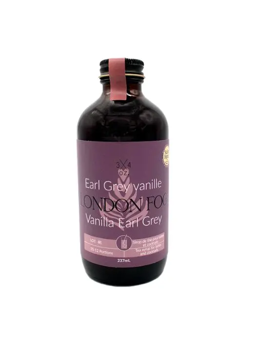 Sirop London Fog Earl Grey Vanille (237Ml) - 3/4 Oz 1