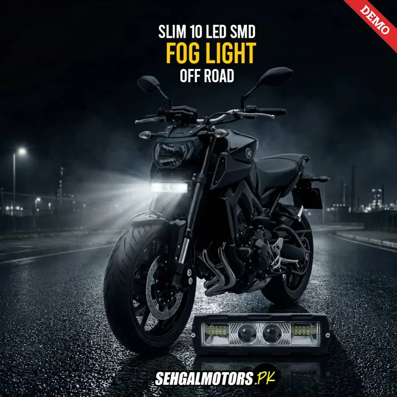 Slim 10 Led Smd Off Road Fog Light For Bikes 6007 1