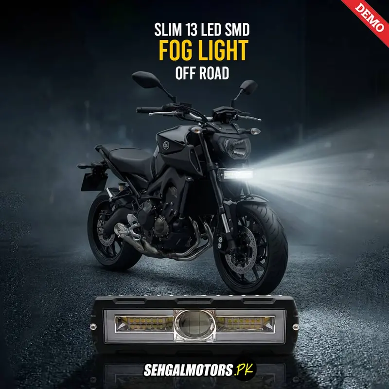 Slim 13 Led Smd Off Road Fog Light For Bikes 6008 1