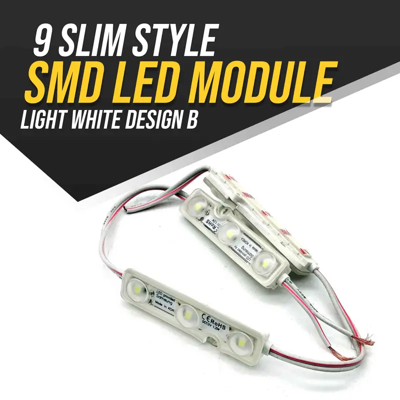 Slim Style 9 Smd Led Module Light White Design B 1