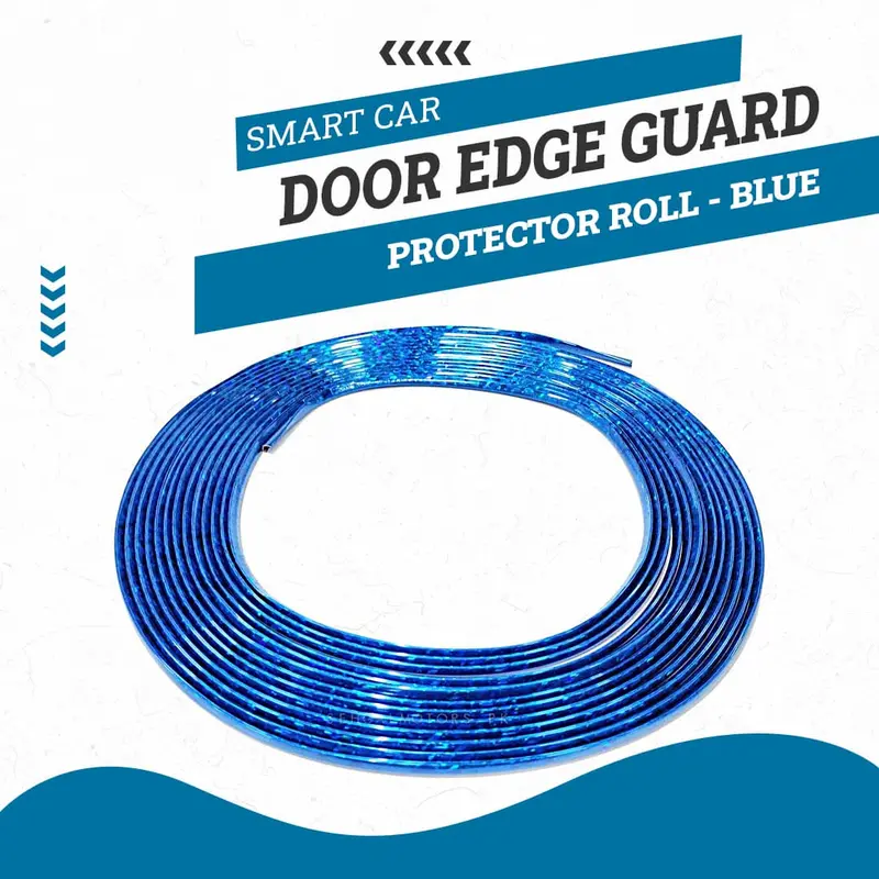 Smart Car Door Edge Guard Protector Roll - Blue - Edge Protection Anti-Scratch Buffer Strip 1